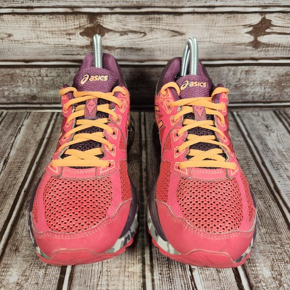 ASICS GT-2000 4 Women's 8.5 Red Coral Running Athletic Shoes Sneakers T661N - Picture 3 of 9